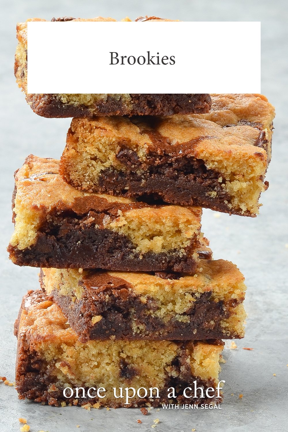 Brookies (Brownie and Chocolate Chip Cookie Bars) Once Upon a Chef