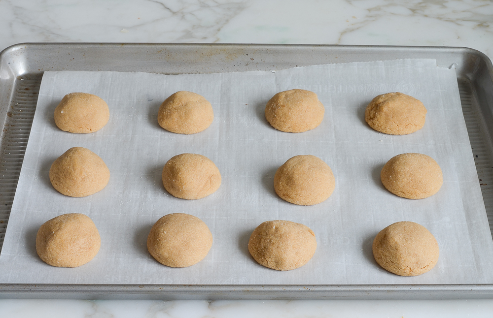 partially baked peanut butter blossoms