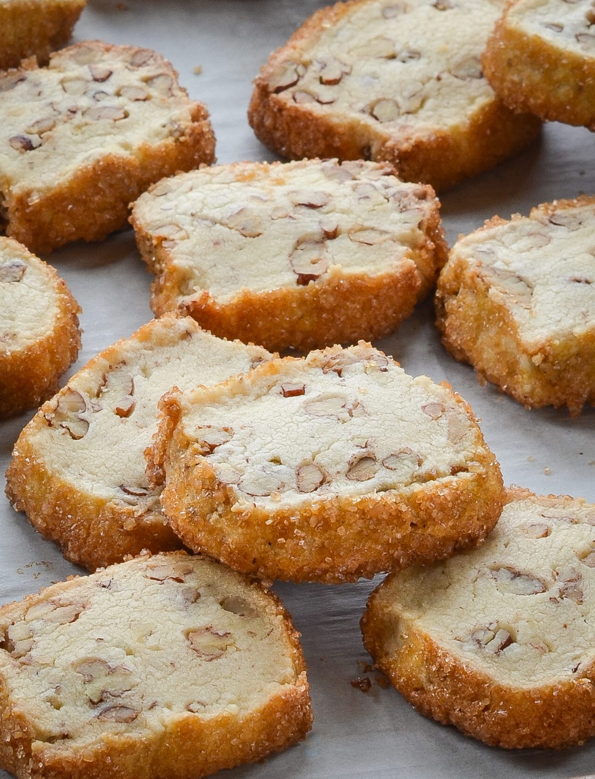 Pecan Shortbread Cookies - Quixelo