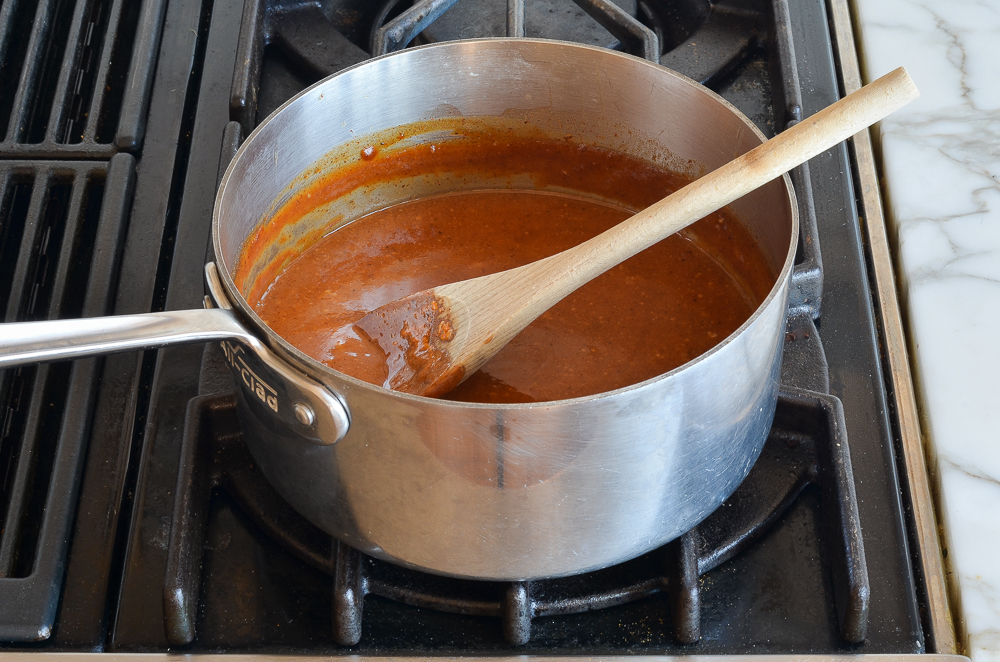 thickened barbecue sauce