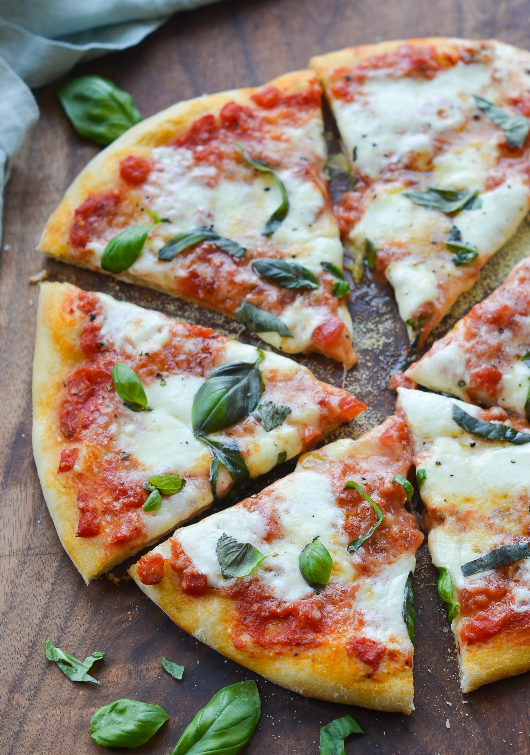 Margherita style pan pizza - Easy Meals with Video Recipes by Chef