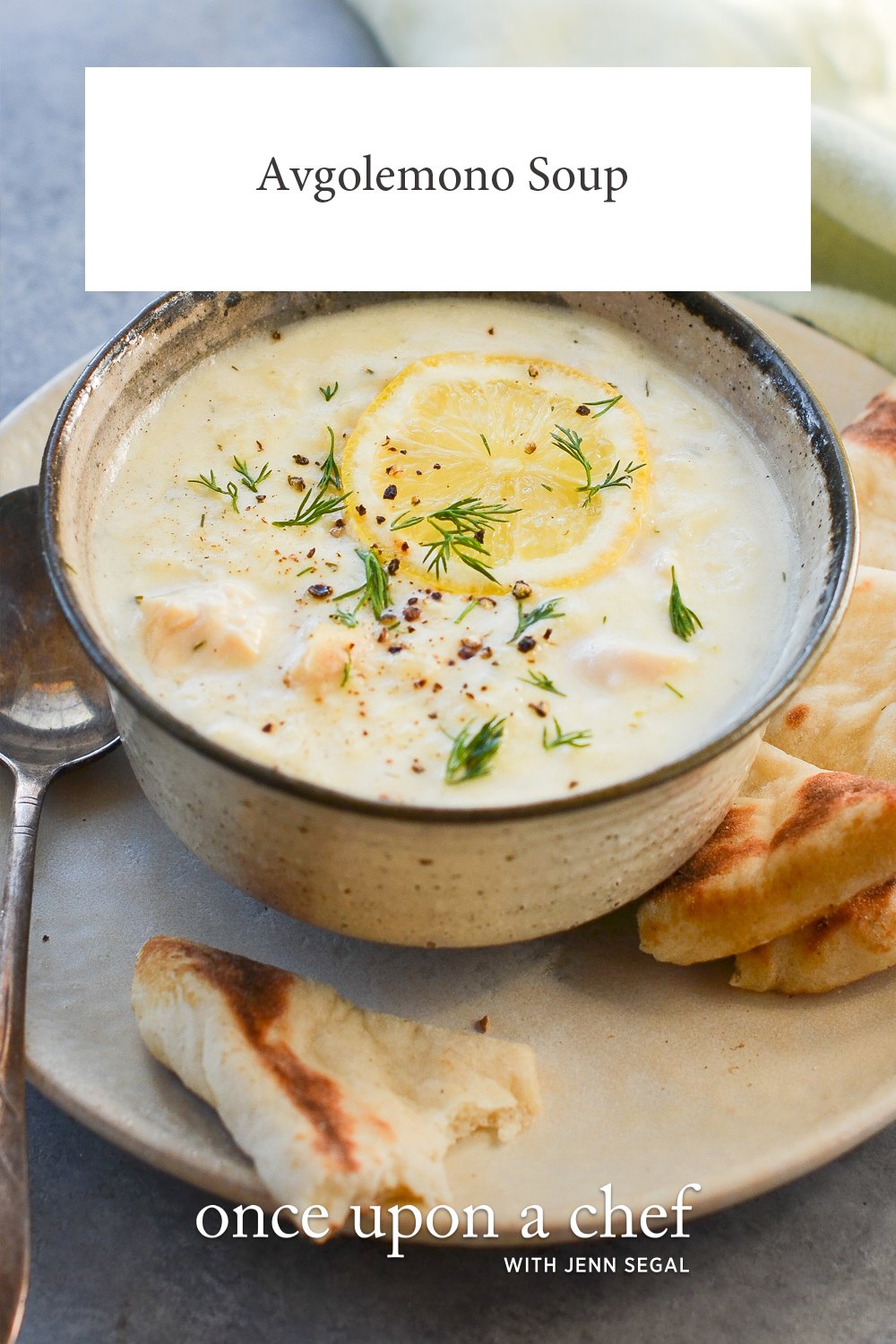 Avgolemono Chicken Soup with Rice - Once Upon a Chef
