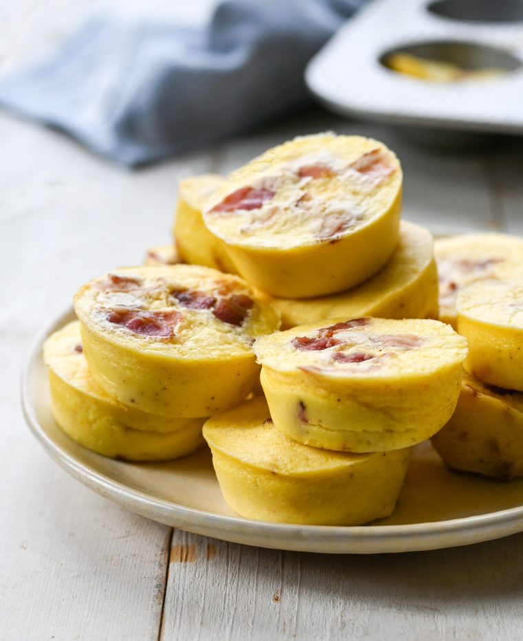 Egg Bites with Bacon & Gruyère