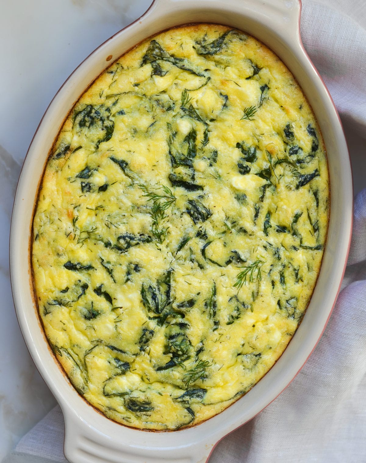 Greek-Style Spinach, Feta & Polenta Pie-image