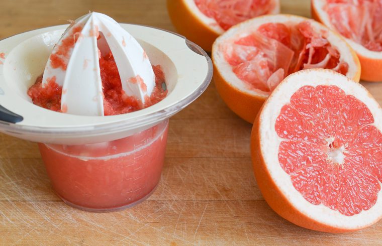 fresh squeezed grapefruit juice