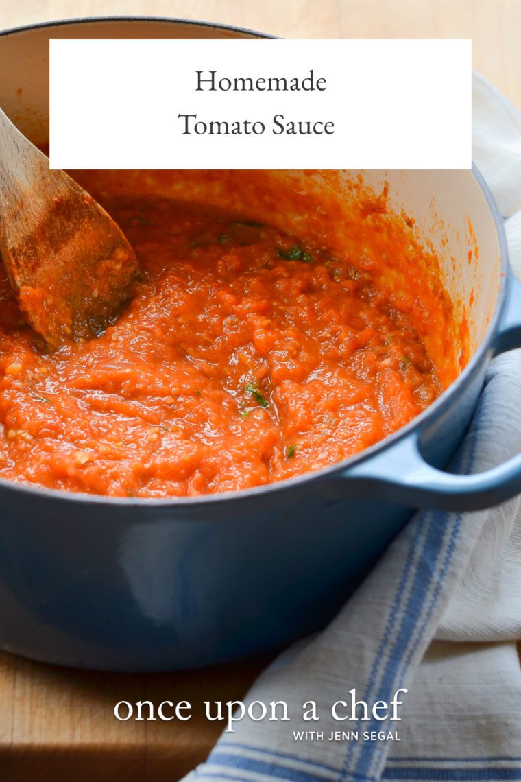 Homemade Tomato Sauce - Once Upon a Chef