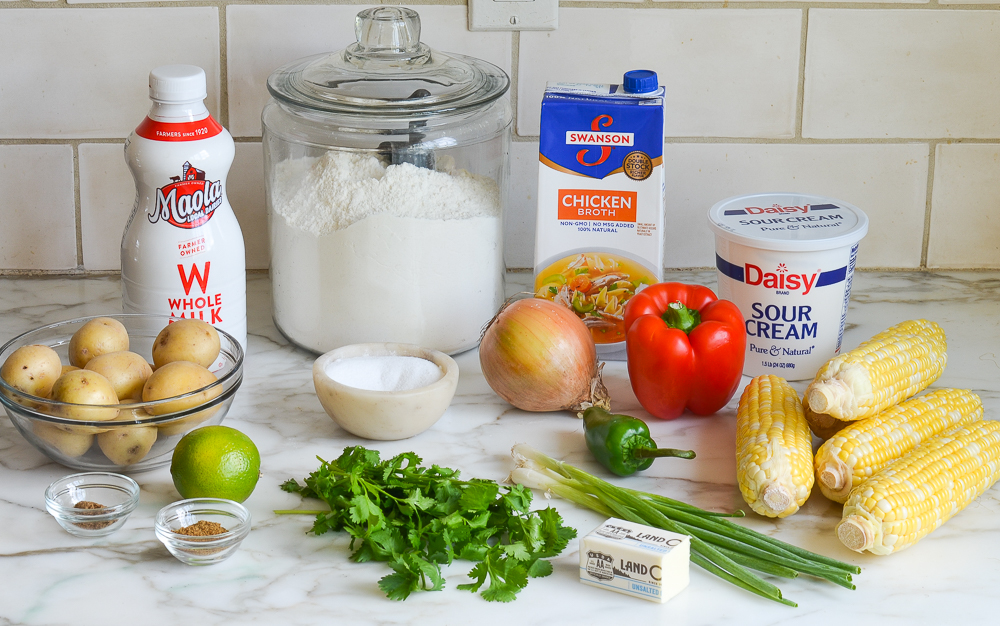 corn chowder ingredients