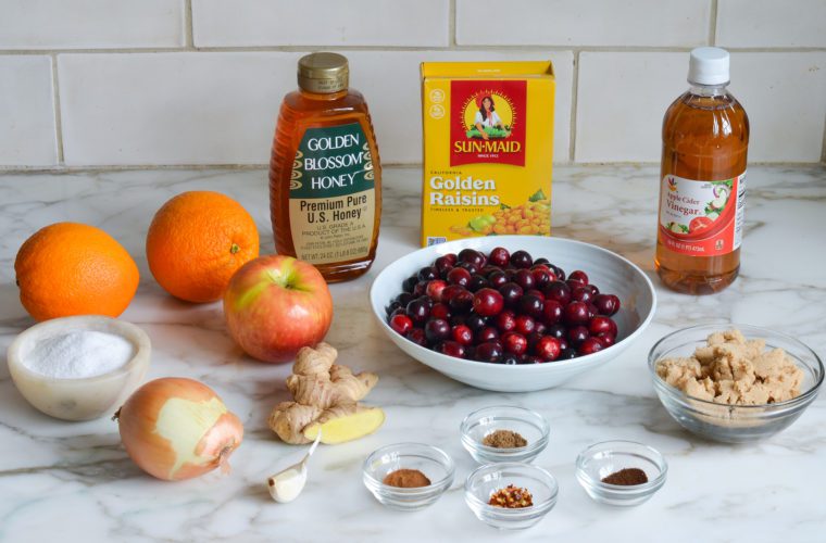 cranberry chutney ingredients