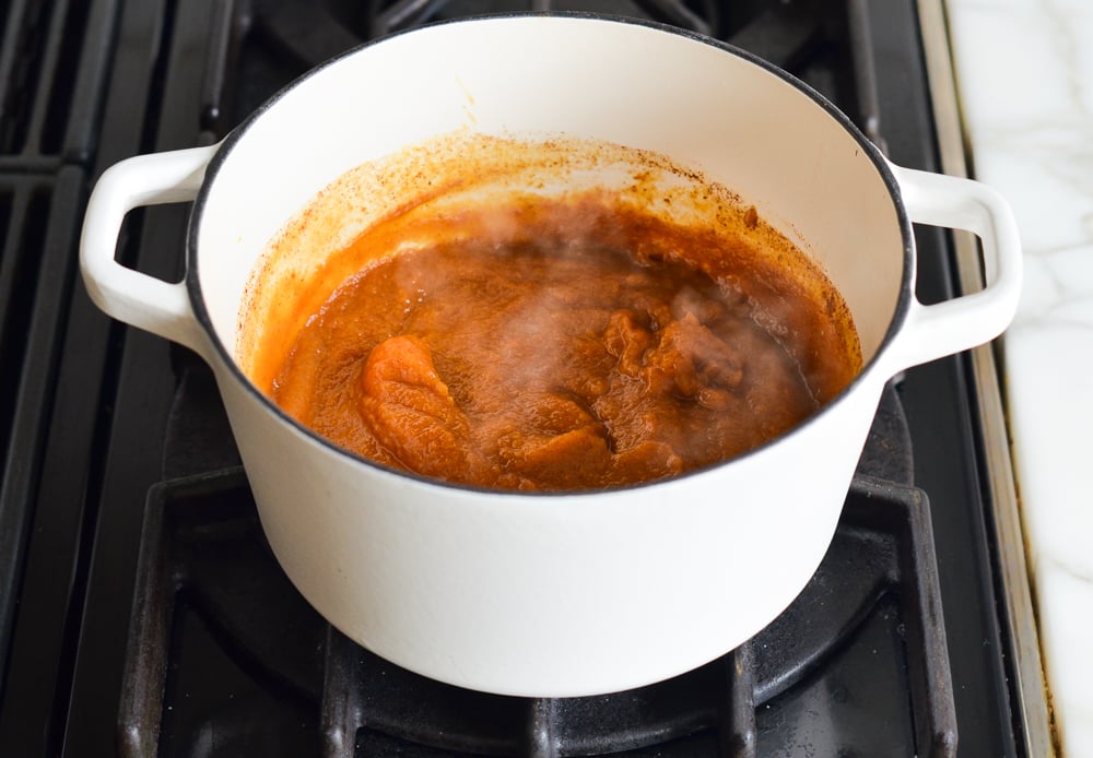 sputtering pumpkin butter