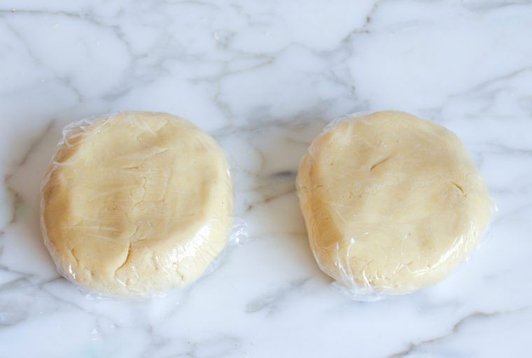 linzer cookie dough disks