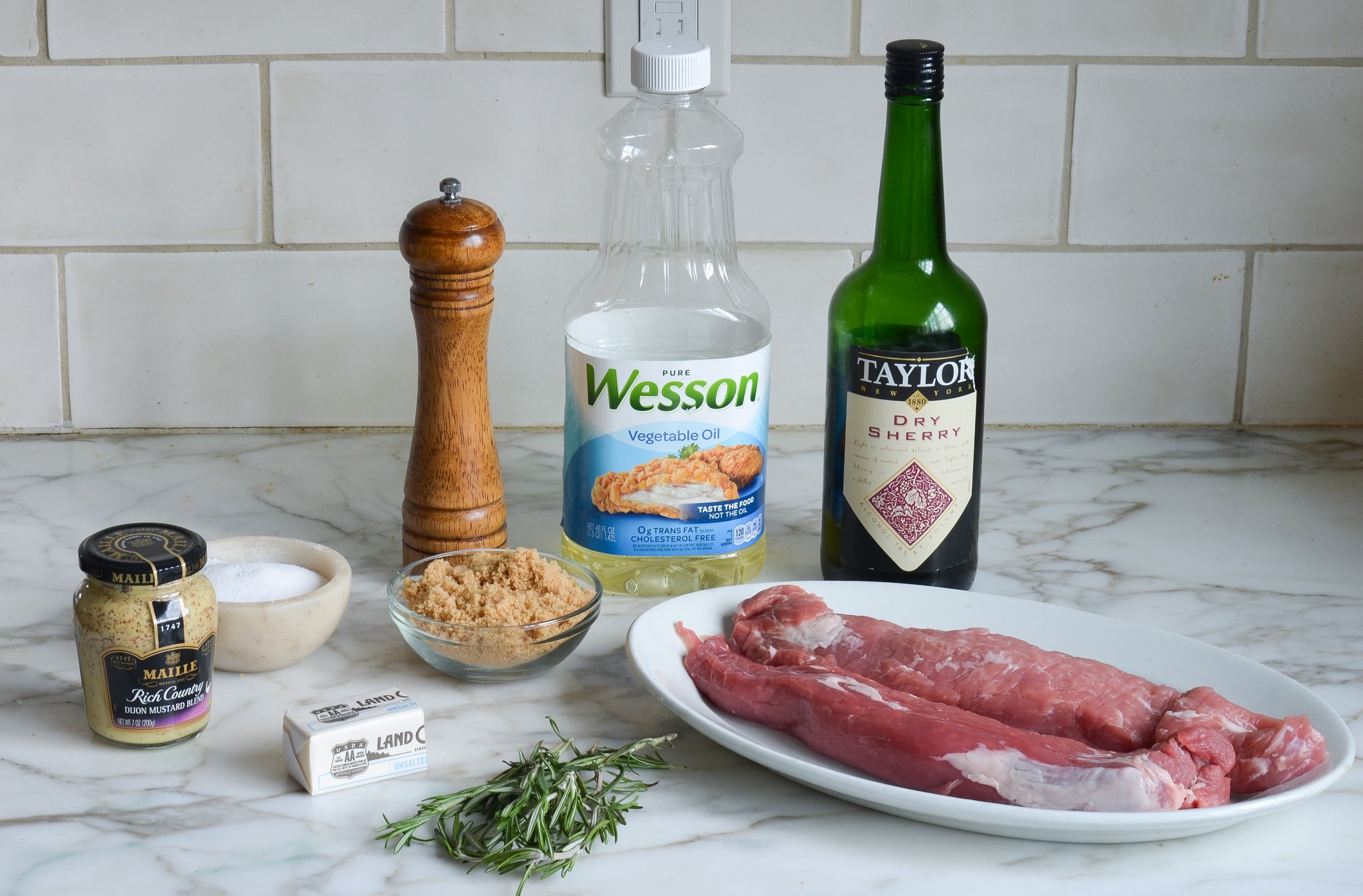 SearRoasted Pork Tenderloin with Mustard Glaze Once Upon a Chef