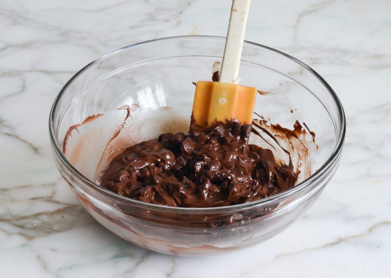 softened chocolate chips