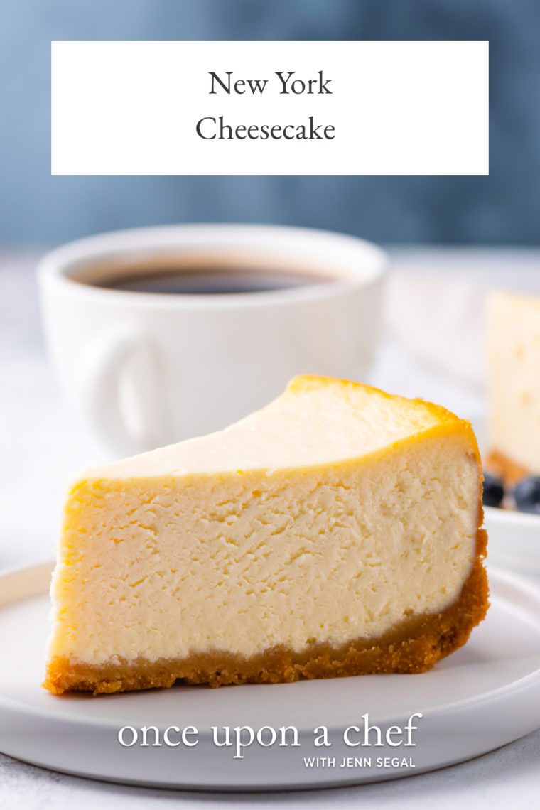 entusiastisk Hverdage Glat Classic New York Cheesecake - Once Upon a Chef