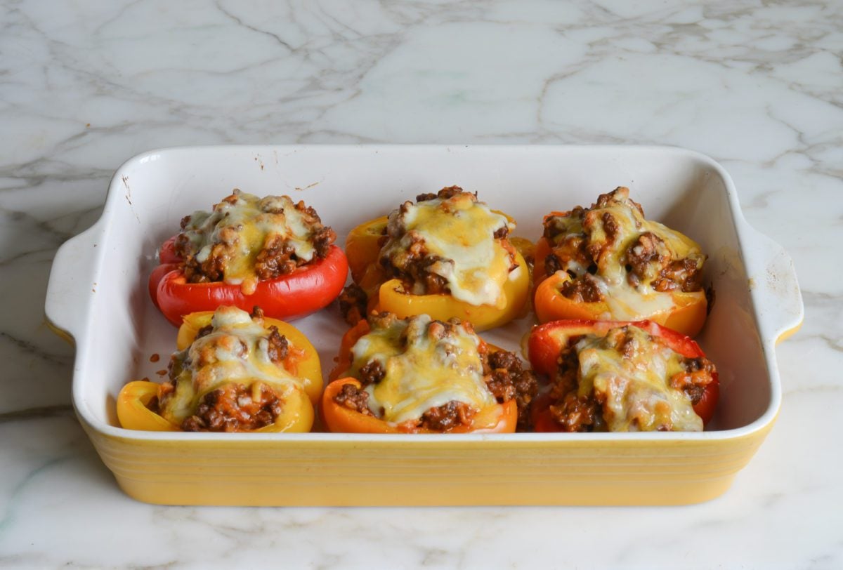 baked stuffed peppers