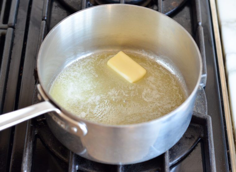 melting butter