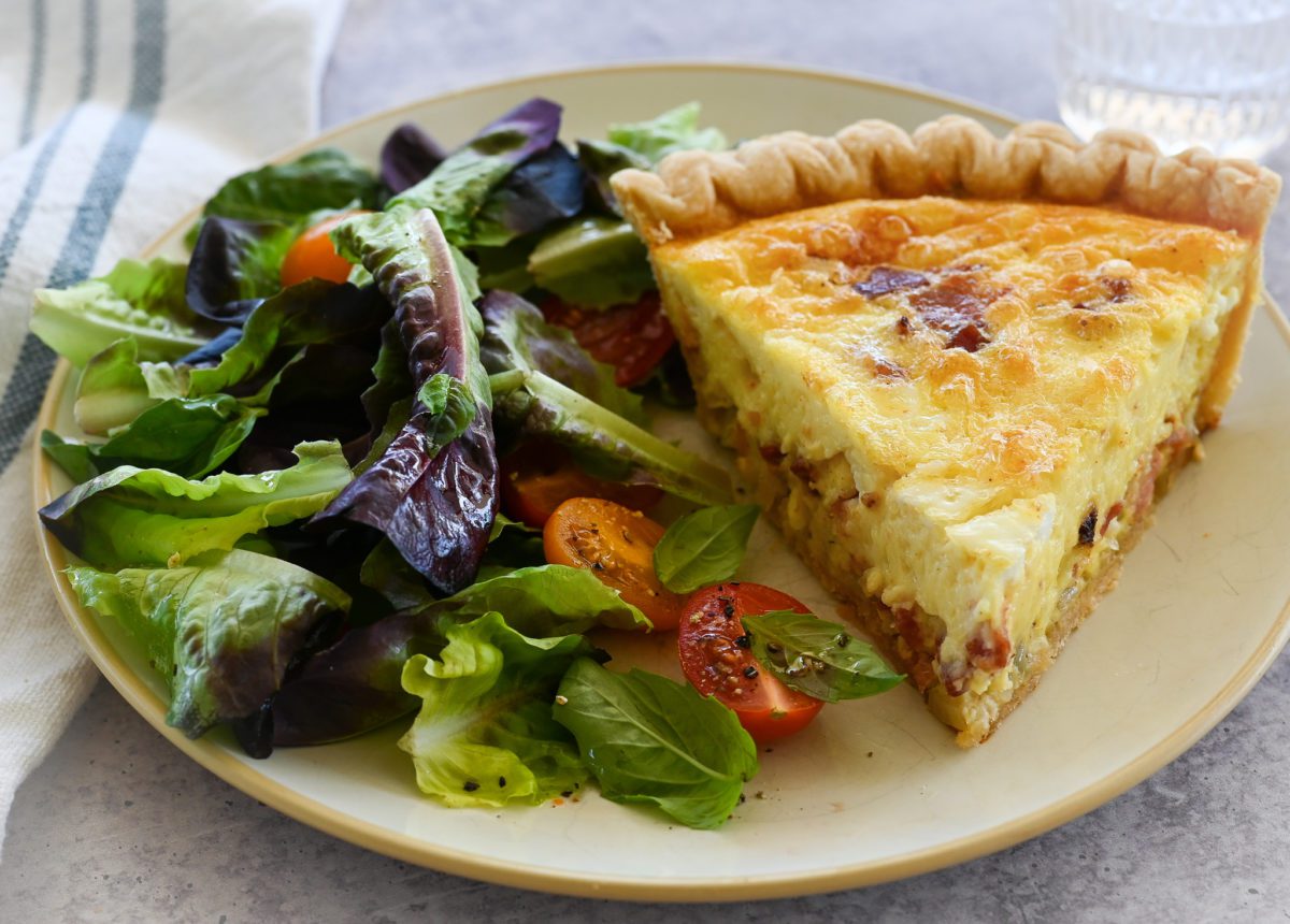 Classic French Quiche Lorraine - Once Upon a Chef