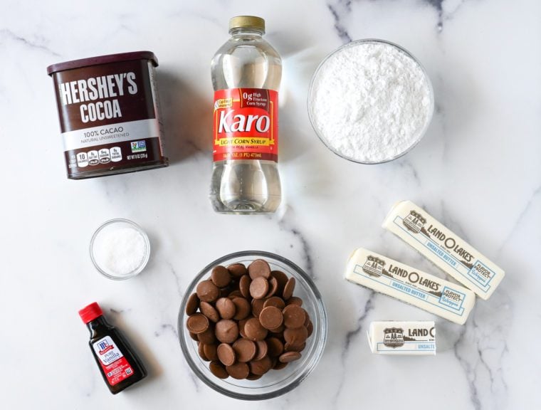 chocolate buttercream ingredients