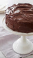 Cake coasted in rich chocolate buttercream.