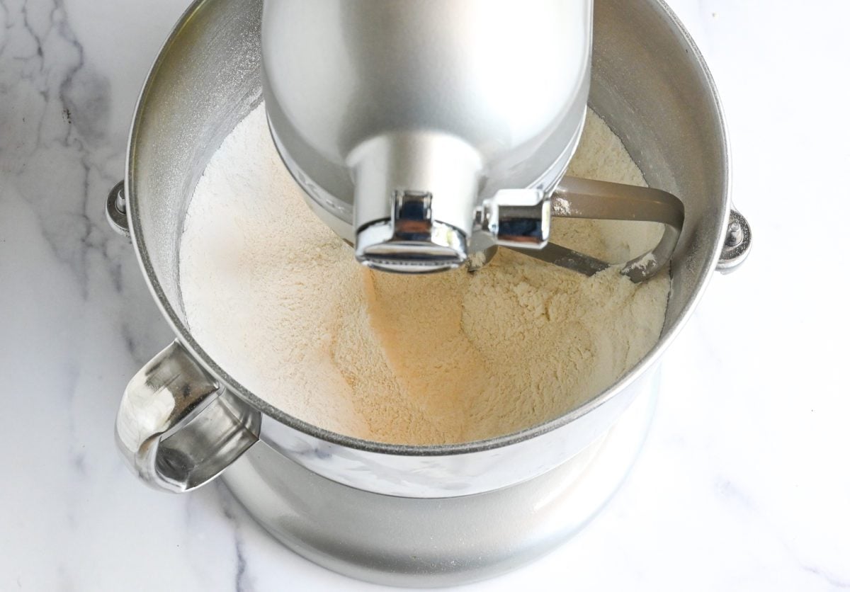 mixed dry ingredients