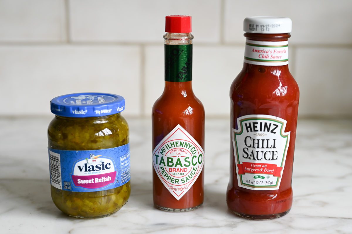 spicy relish ingredients
