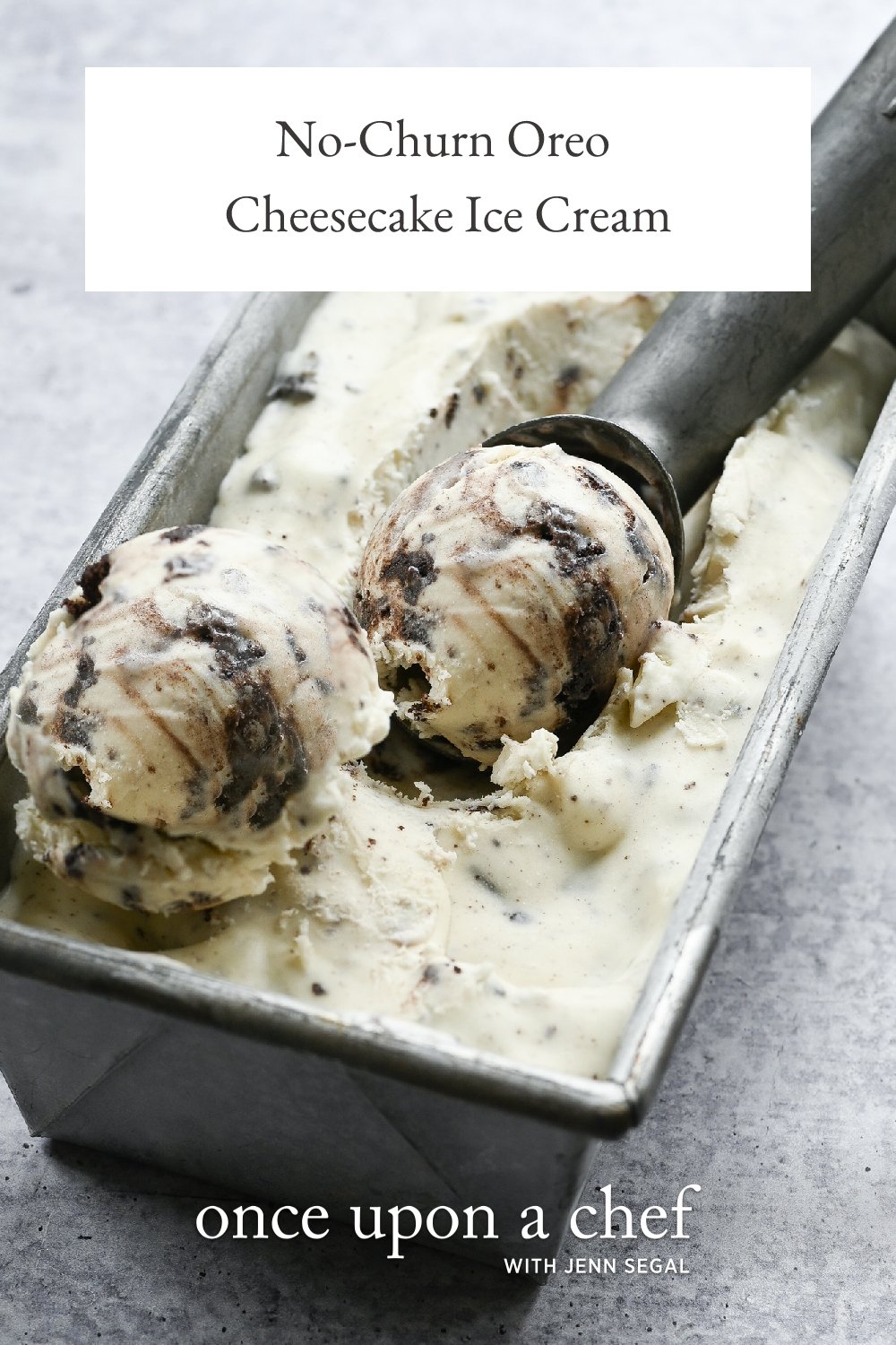 NoChurn Oreo Cheesecake Ice Cream Once Upon a Chef