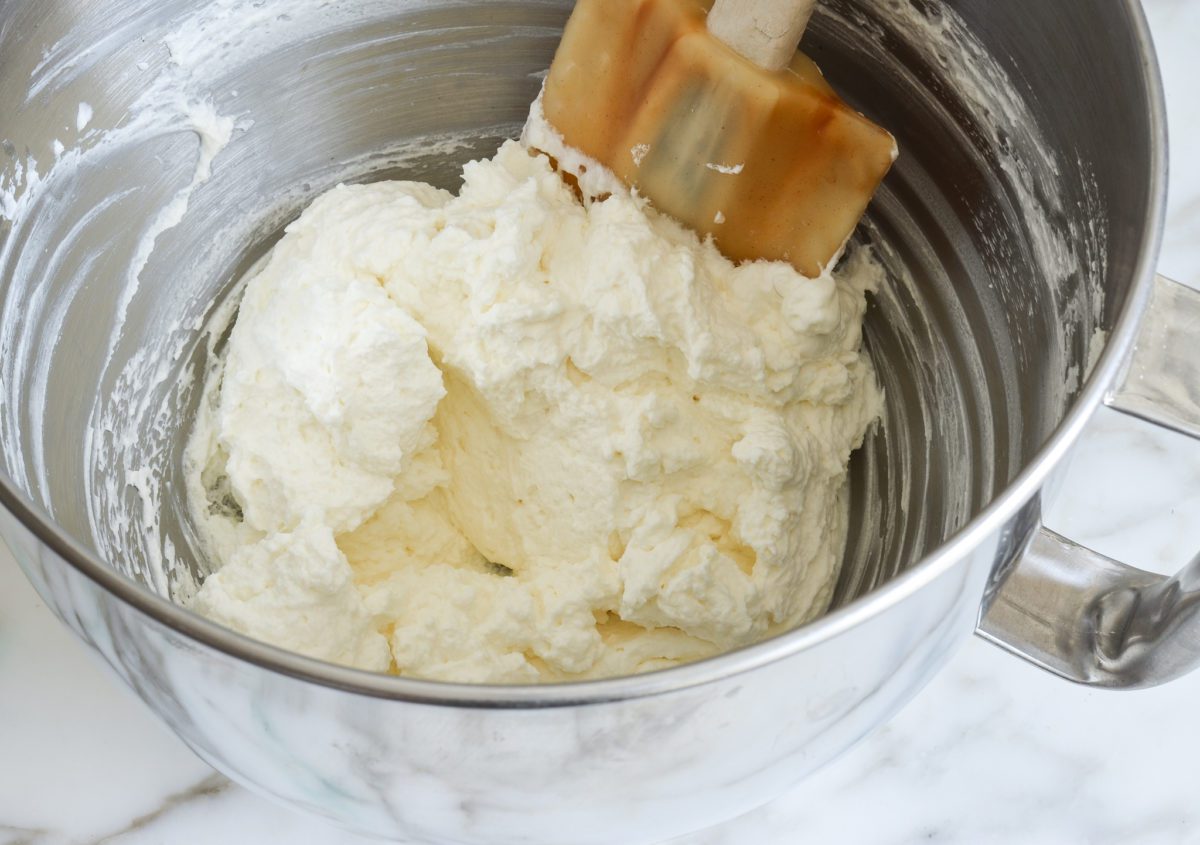 over whipped cream