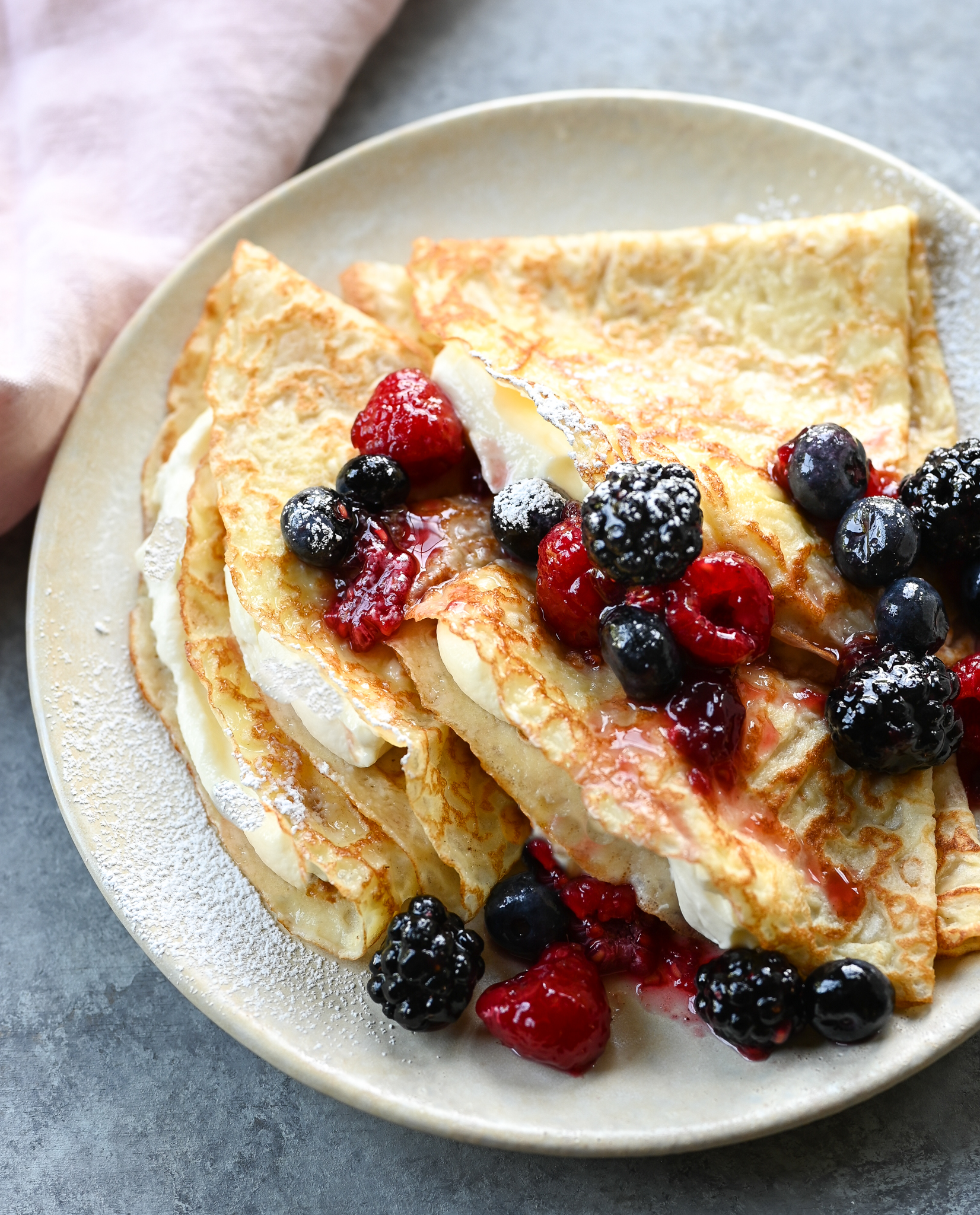 French Desserts Crepes Cr pes Suzette Salt Butter Smoke 