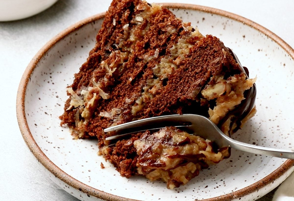 German Chocolate Cake-image
