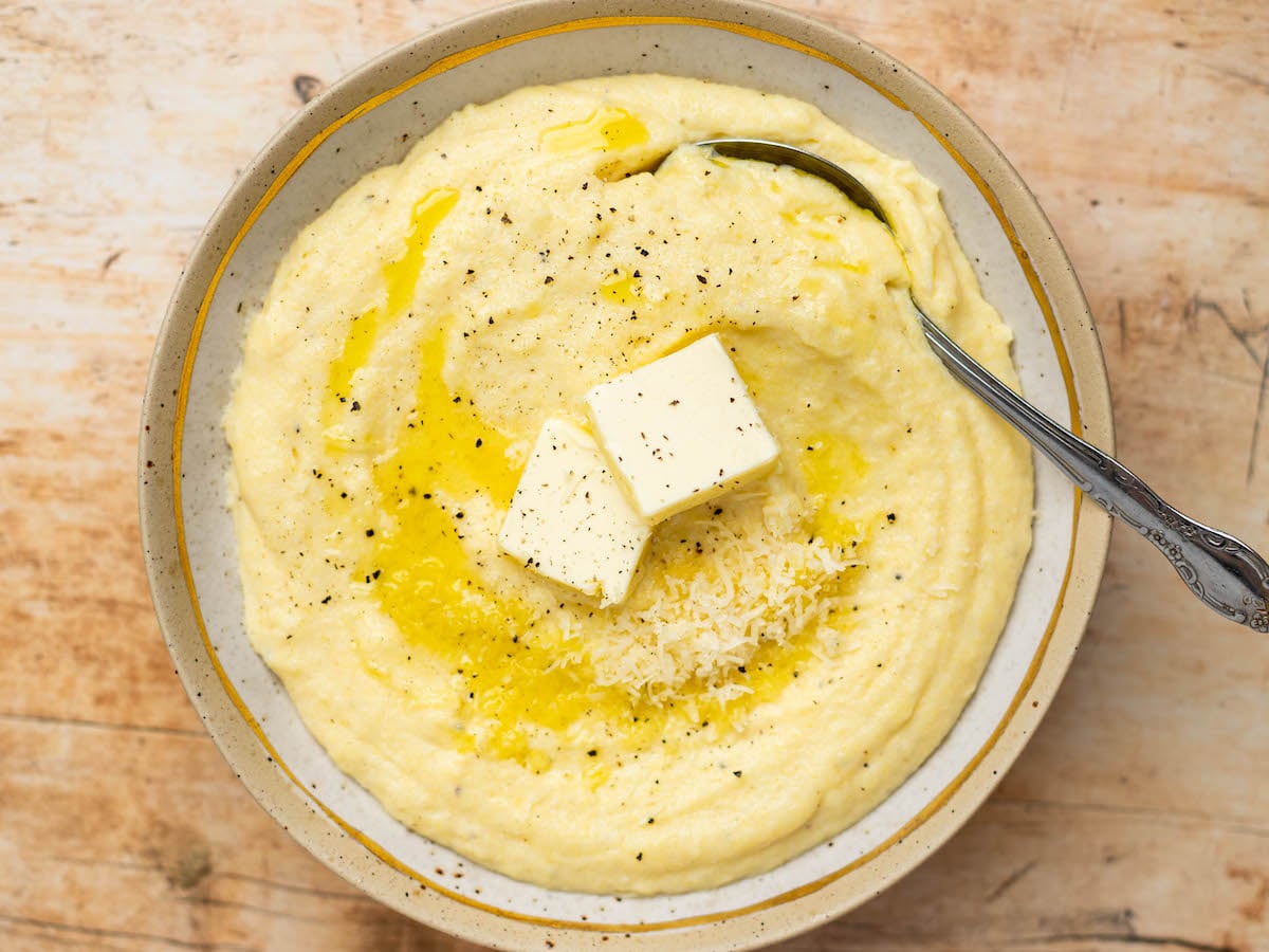 Creamy Polenta Recipe (Quick & Comforting Italian Side Dish)