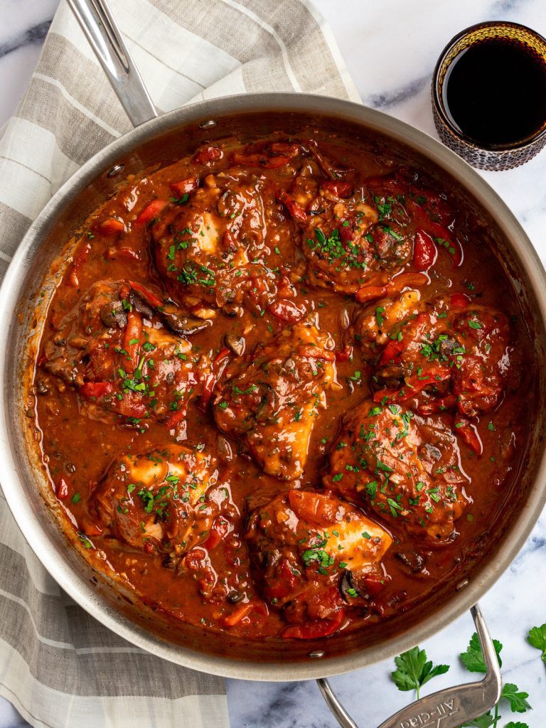 Chicken Cacciatore - Once Upon a Chef