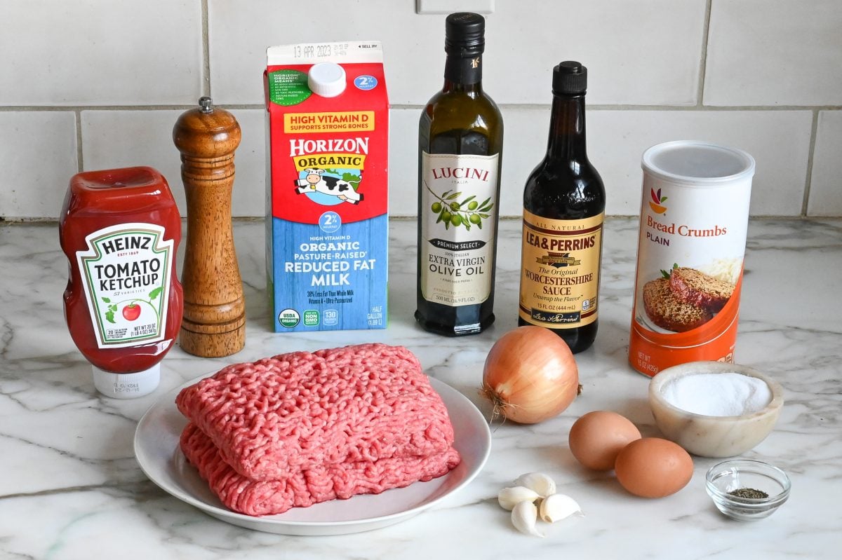 ingredients for meatloaf