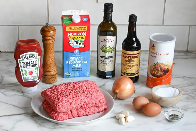 ingredients for meatloaf