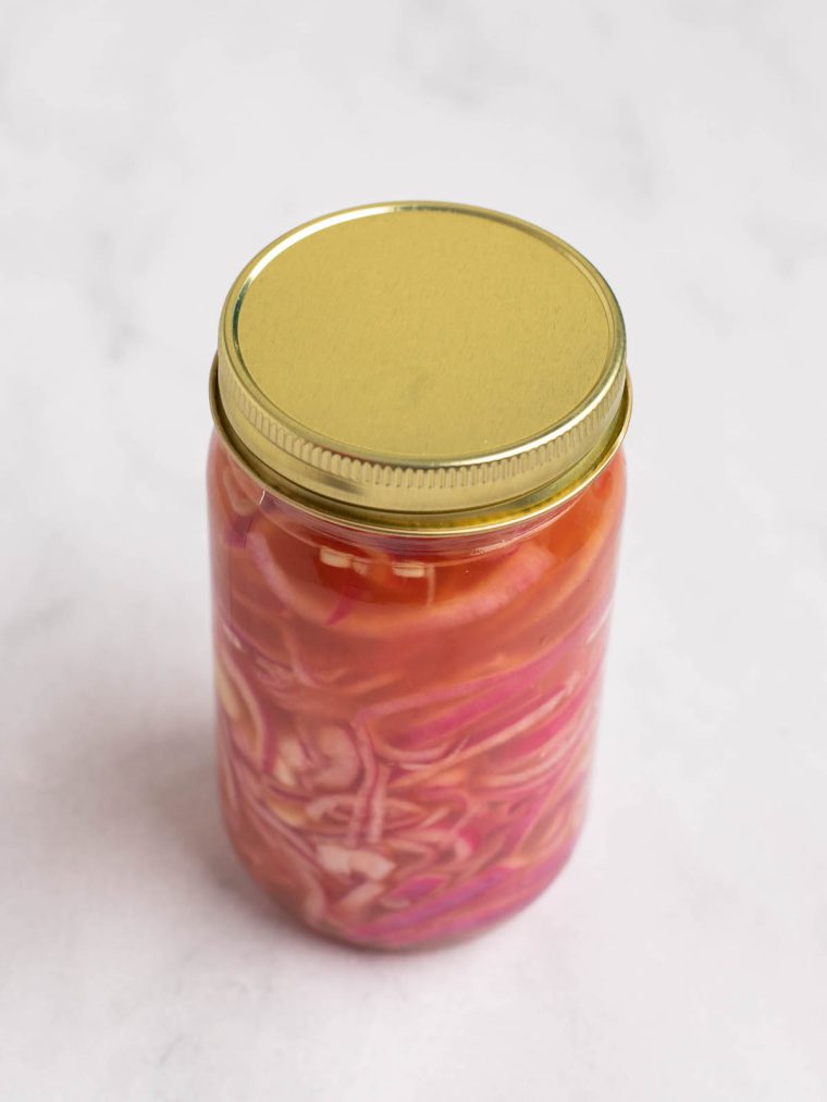 covering jar with lid