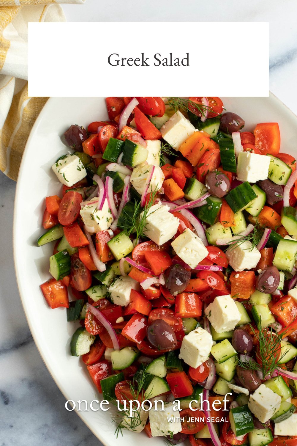 Greek Salad Once Upon a Chef