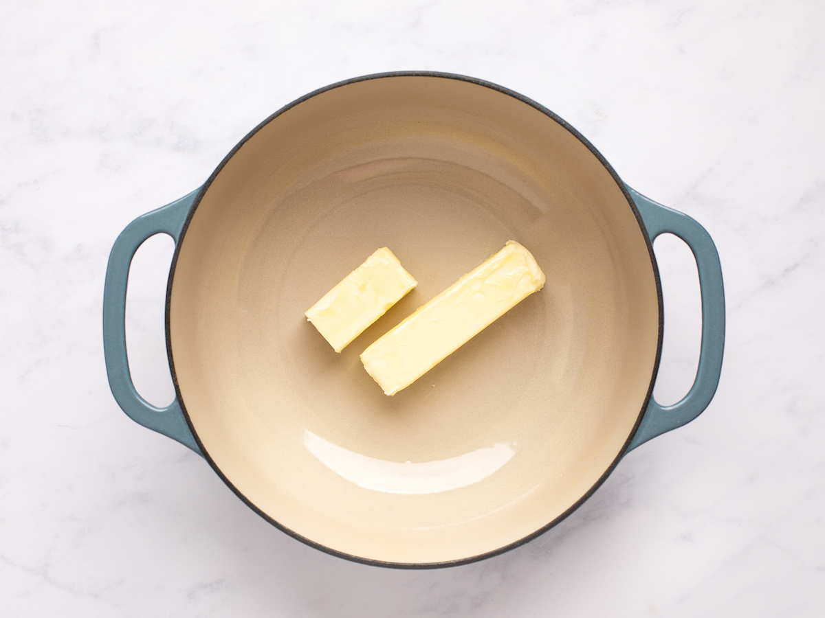 butter in dutch oven