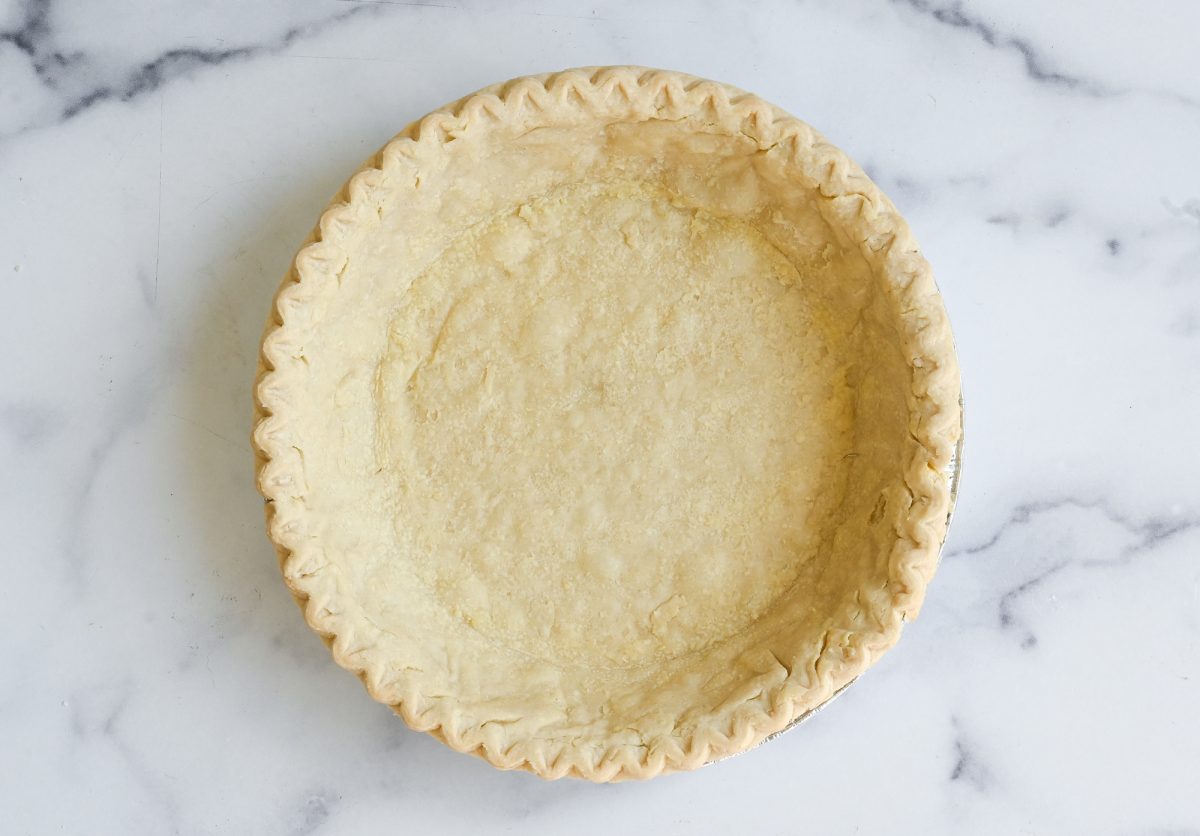 par-baked pie crust