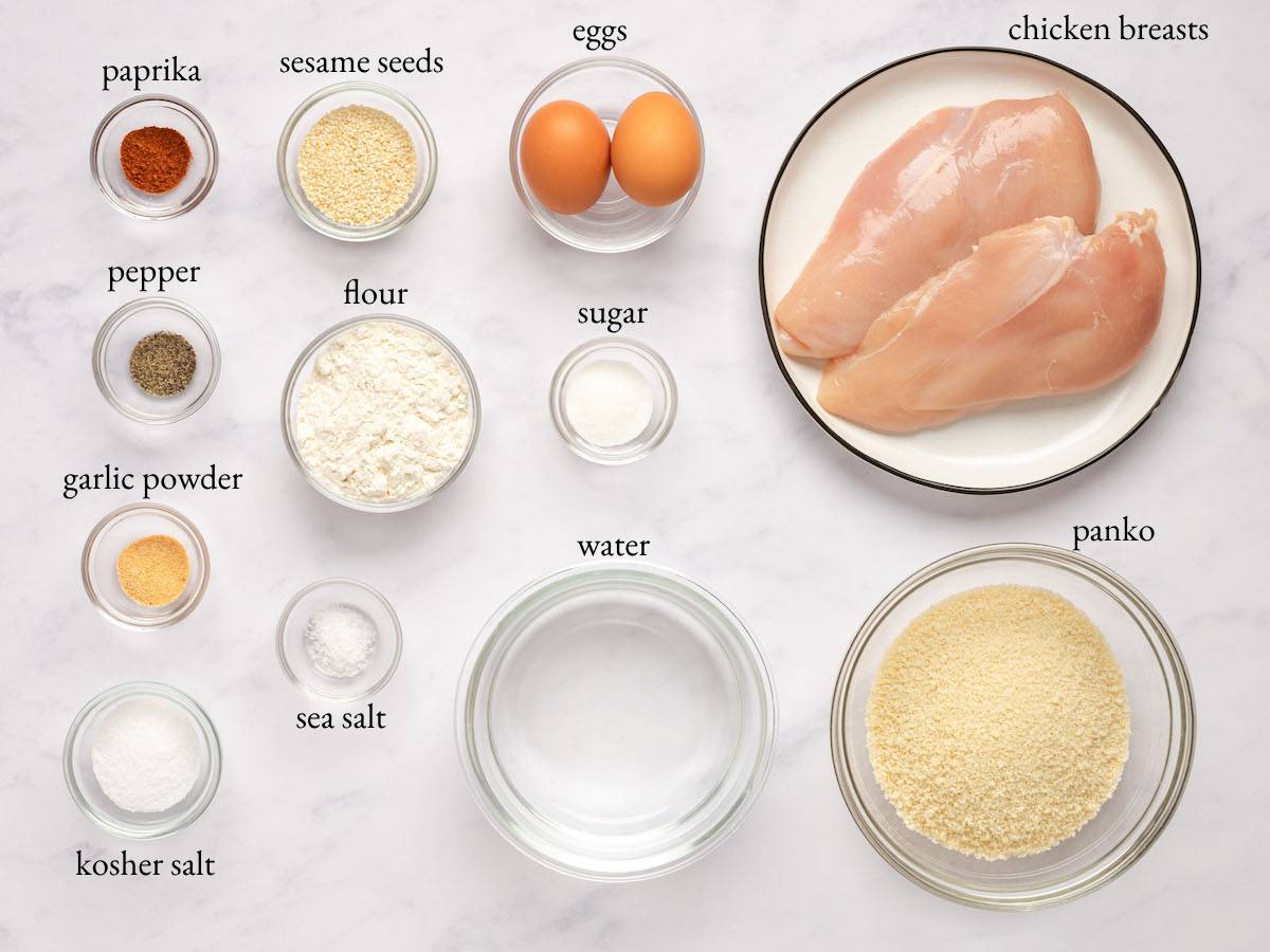 chicken schnitzel ingredients