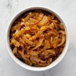 caramelized onions in bowl