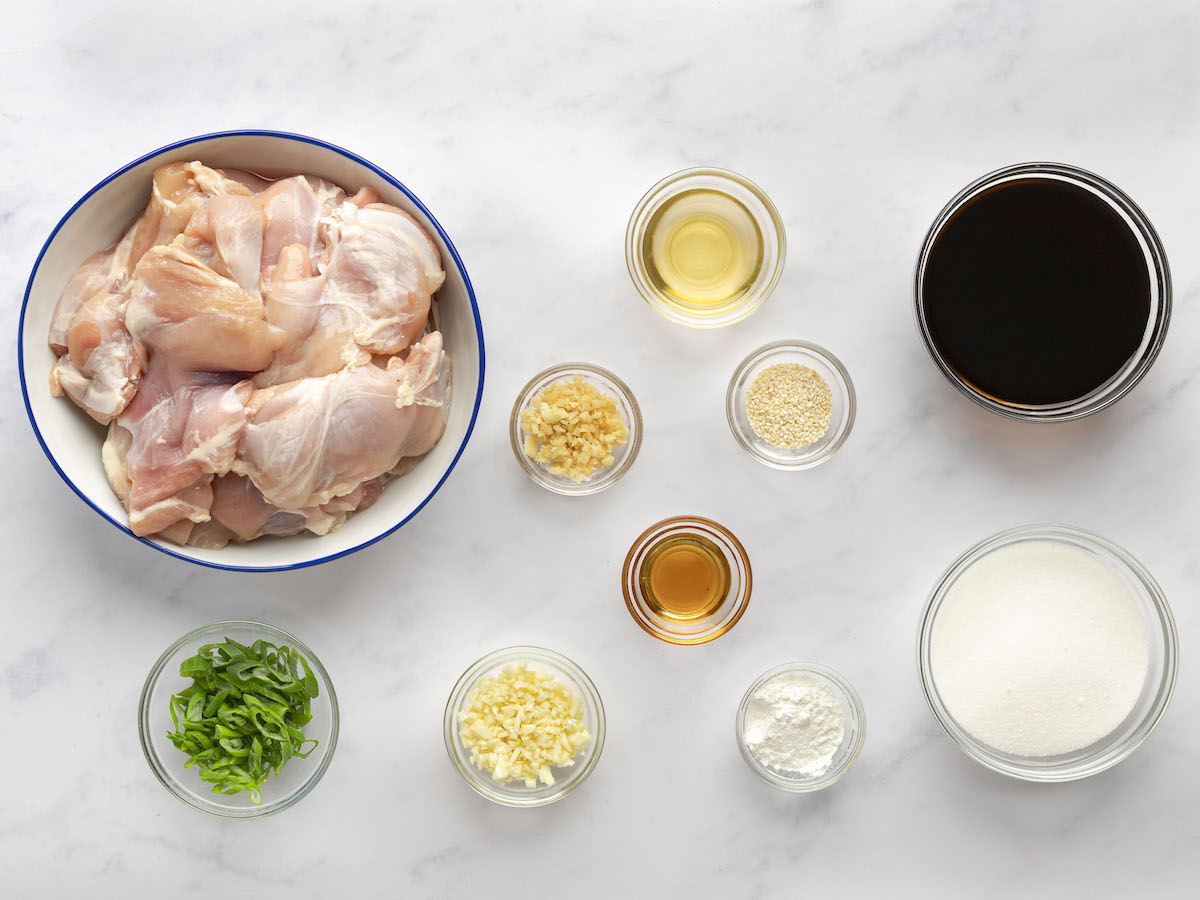 chicken teriyaki ingredients
