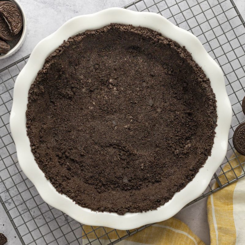 Oreo Shell Oreo Cookie Crust - Once Upon a Chef