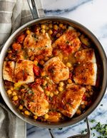 Baked Cod with Tomatoes & Chickpeas - Once Upon a Chef
