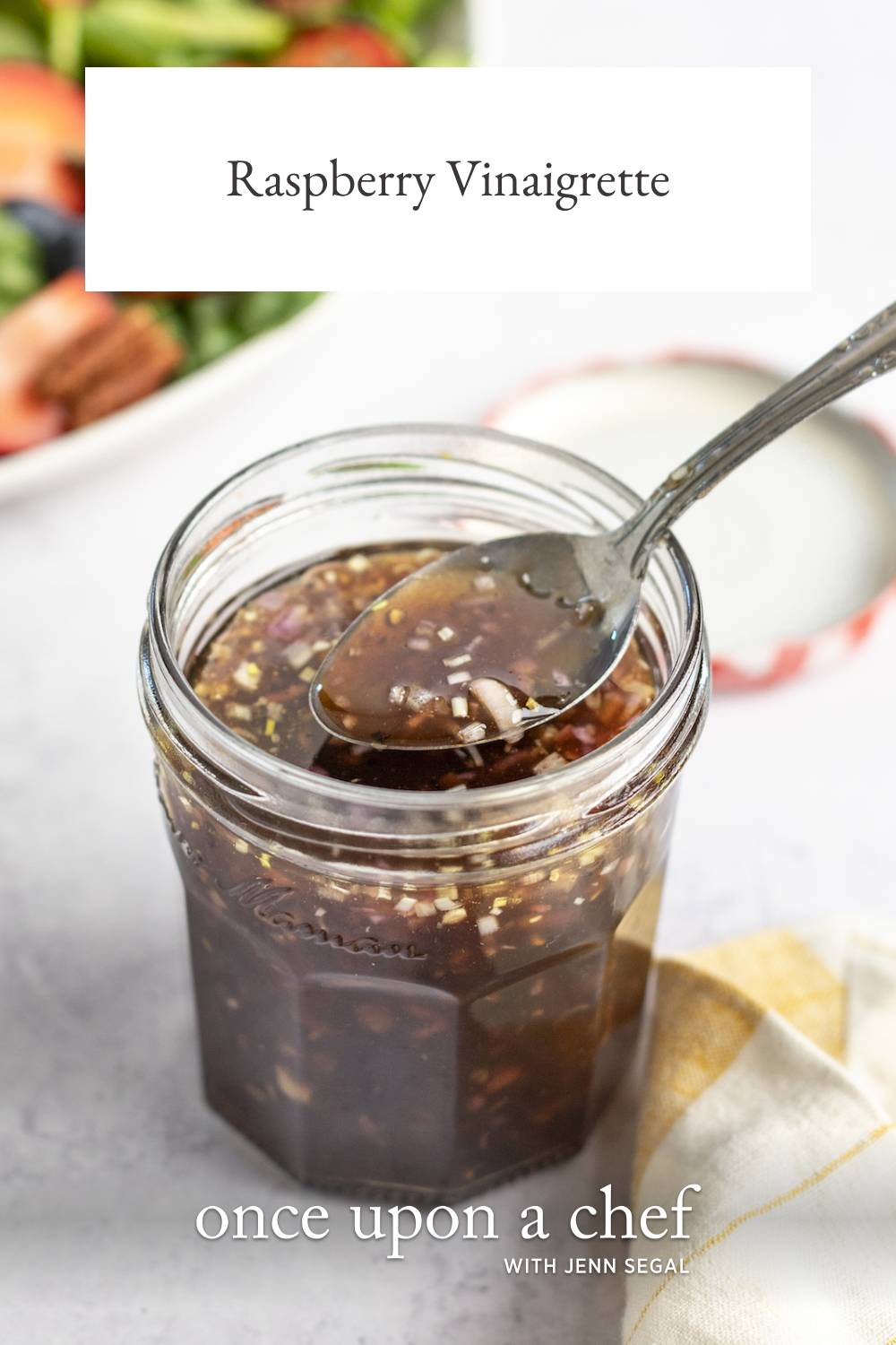 Raspberry Vinaigrette - Once Upon a Chef