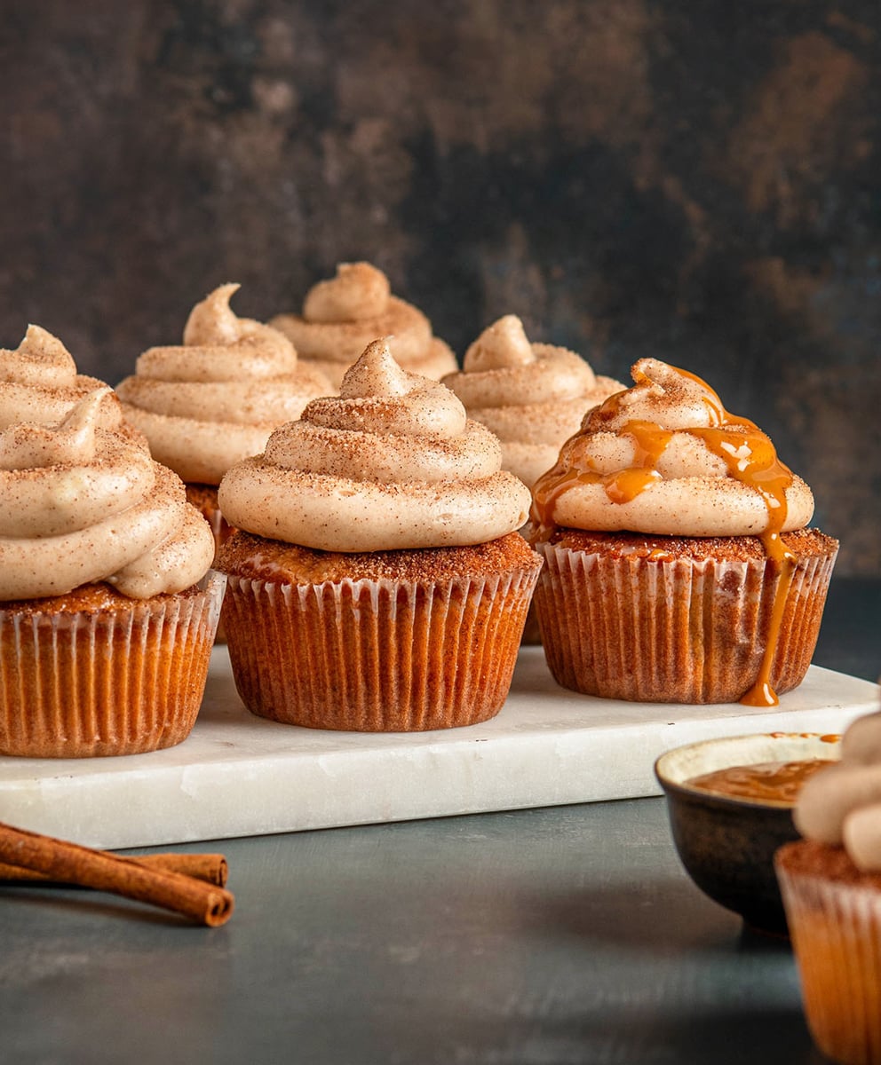 Churro Cupcakes