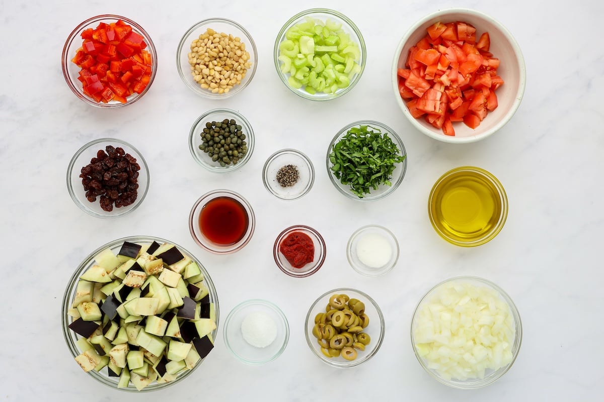 Caponata Ingredients