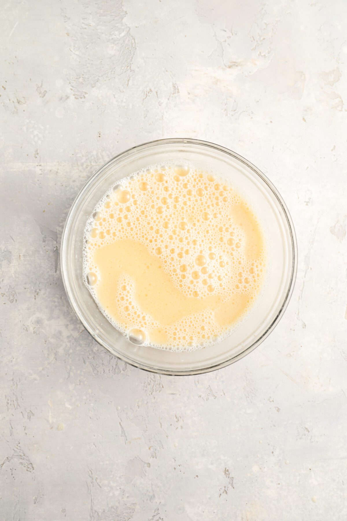 wet ingredients for beignets