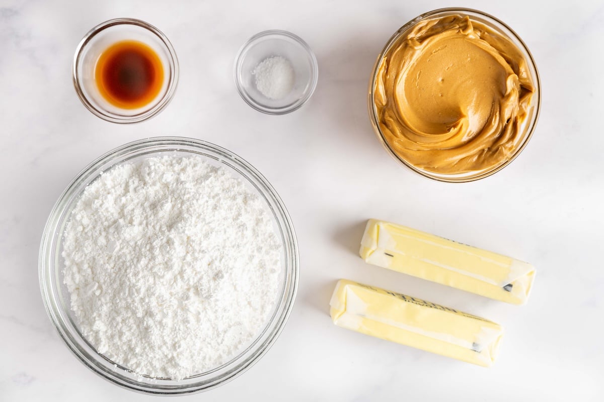 peanut butter fudge ingredients