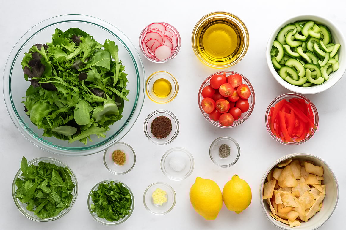 fattoush ingredients