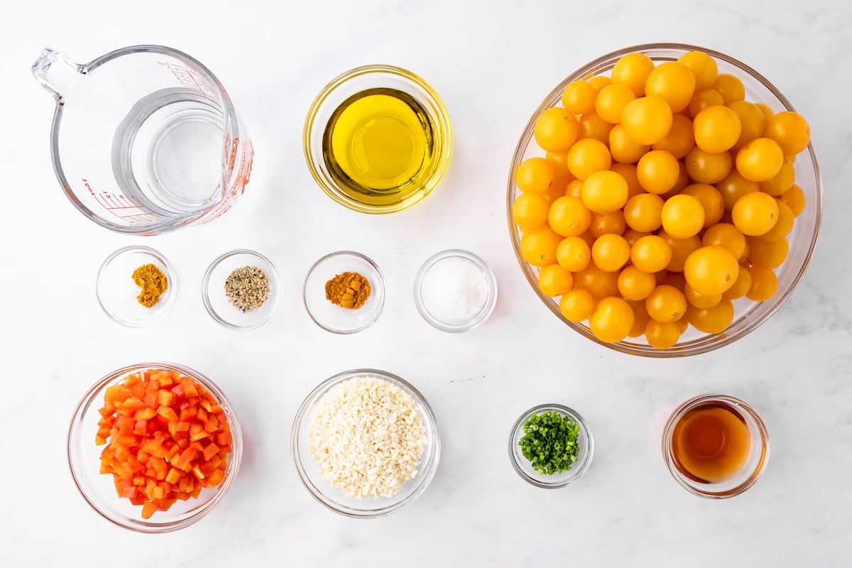 Golden Gazpacho Ingredients