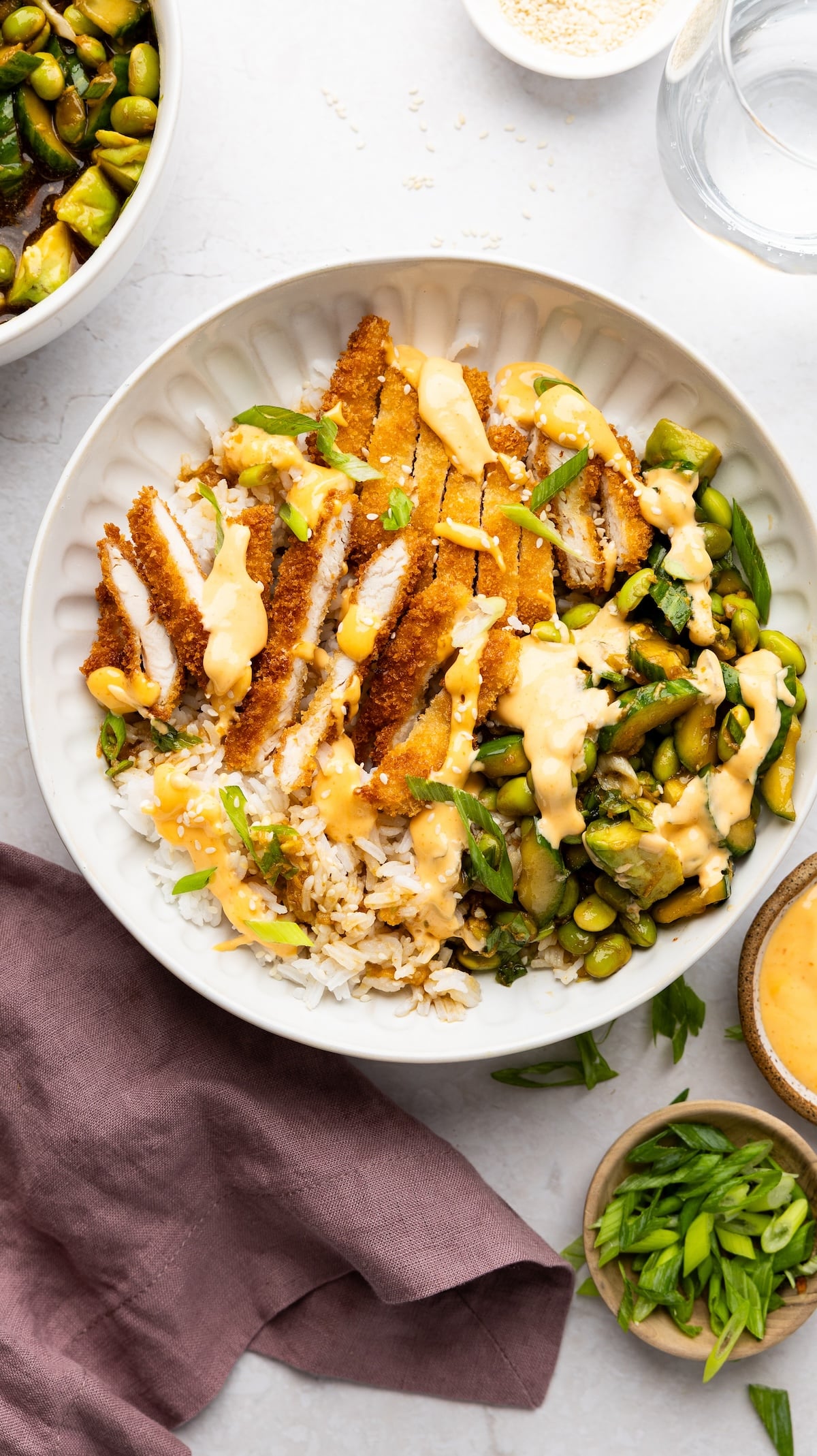 Chicken Katsu Bowls