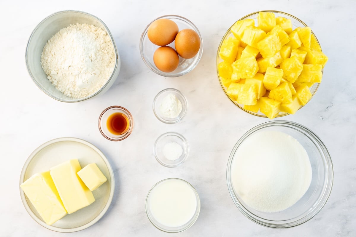 pineapple upside-down cake ingredients